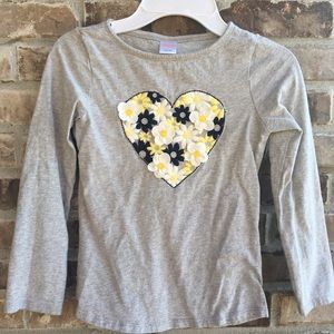 Gymboree girls long sleeve tee 6/7